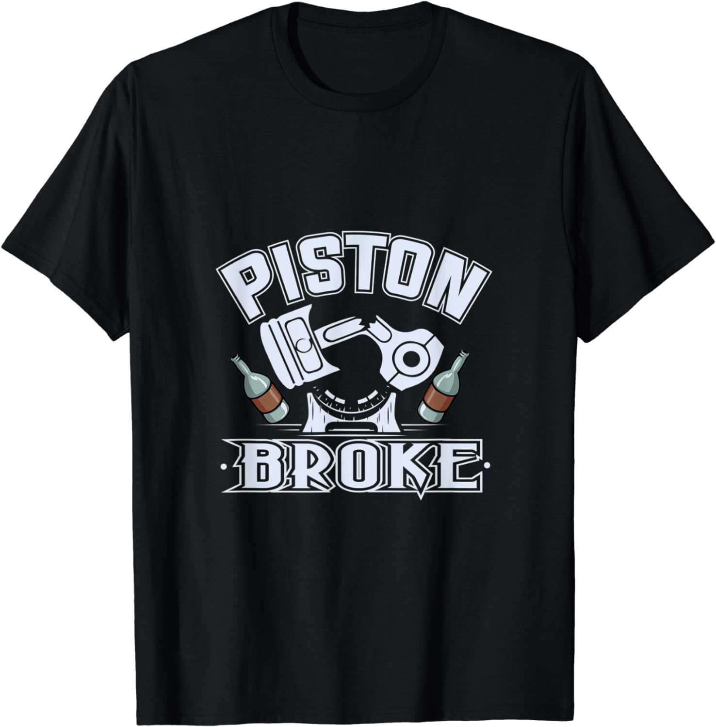 Piston Broke Mechanics T-Shirt