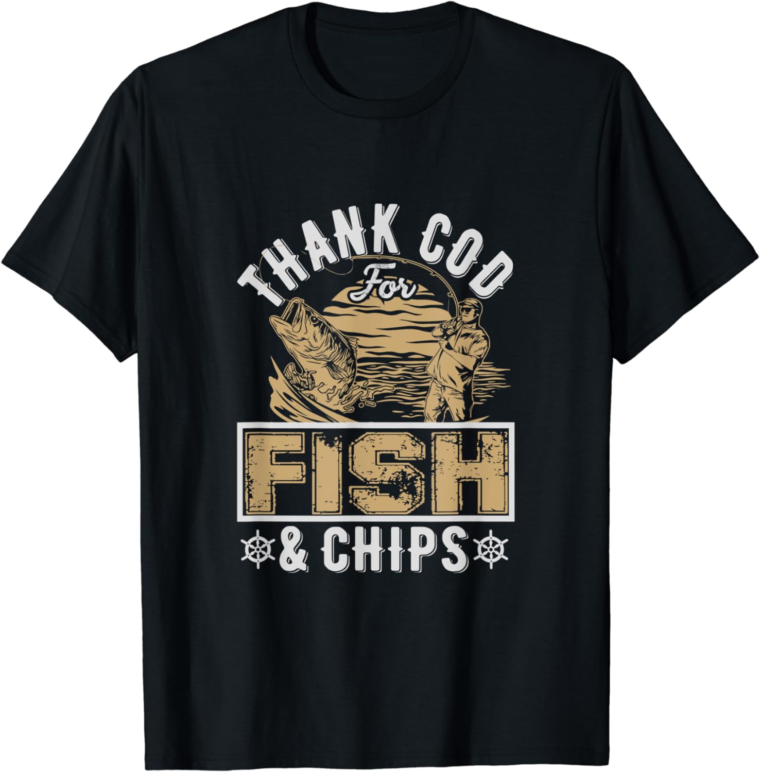 Thank Cod for Fish and Chips T-Shirt