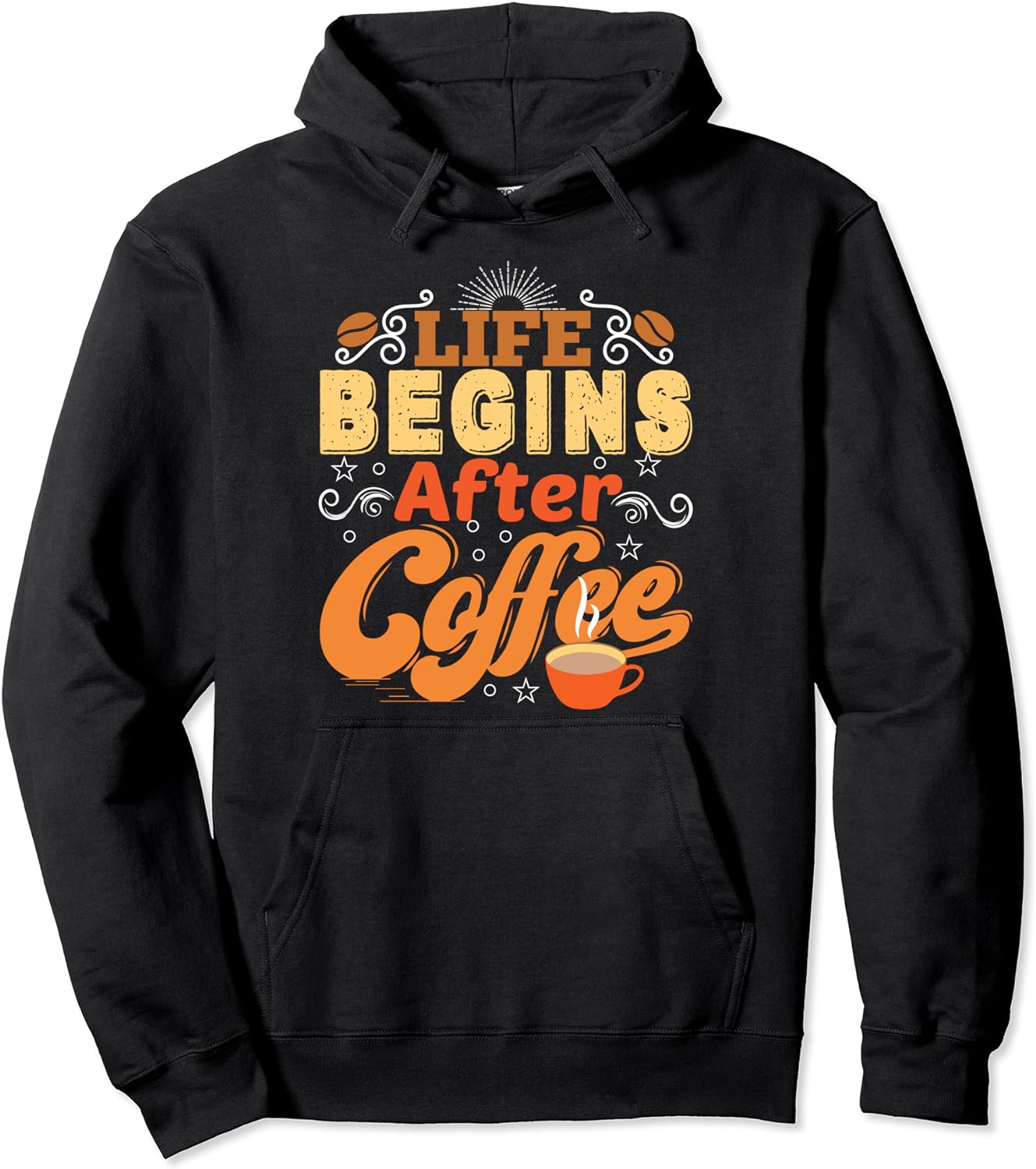 Life Begins After Coffee Hoodie