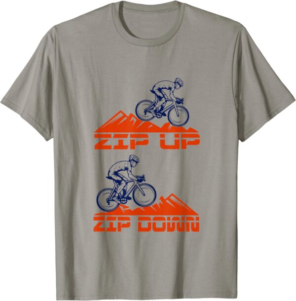 Zip Up Zip Down T-Shirt