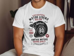 Motor Legend New York Vintage Motors Graphic T-Shirt