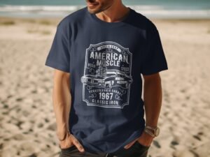 American Muscle Classic Iron Pennsylvania Garage T-Shirt