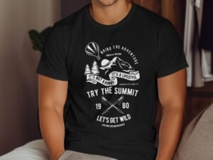 Adventure Awaits Lets Get Wild Explore Dream Discover T-Shirt