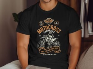 Motocross Champions Set The Big Goals Rider T-Shirt