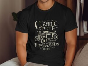 The Original Classic Street Hot Rod 1957 Design T-Shirt