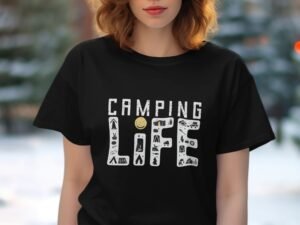 Camping Life Nature Adventure Hiking Outdoors T-Shirt