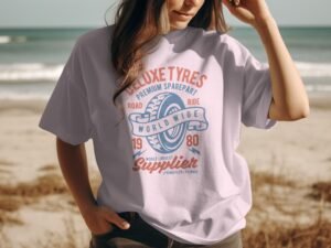 Deluxe Tyres Since 1980 World Supplier Design T-Shirt