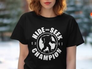 Hide And Seek Champion Bigfoot Graphic Tee Outdoor T-Shirt