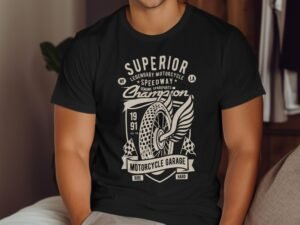 Superior Legendary Motorcycle Speedway Champion T-Shirt