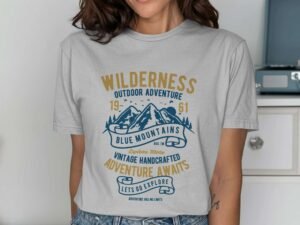 Wilderness Outdoor Blue Mountains Adventure T-Shirt