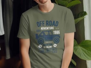 Off Road 4x4 Mountain And I Must Go Graphic T-Shirt