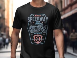 Speedway Dirty Garage Authentic Ride Graphic T-Shirt