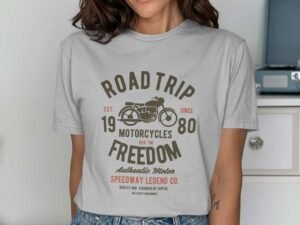 Road Trip Motorcycles Freedom Speedway Legend Co T-Shirt