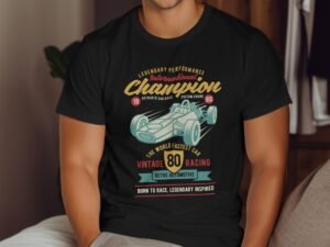 International Champion Vintage Racing Automotive T-Shirt