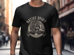 Native Spirit Motorcycles Rediron Graphic Unisex T-Shirt
