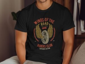Wings Of The Road Riders Club Superior Custom T-Shirt